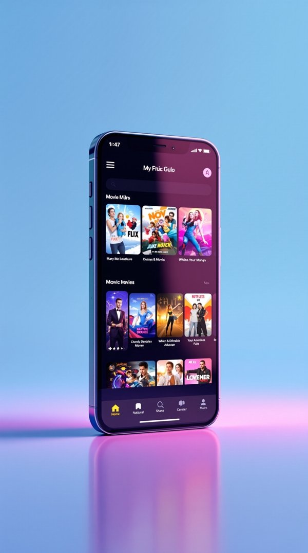 奇优影院 APP 手机界面展示